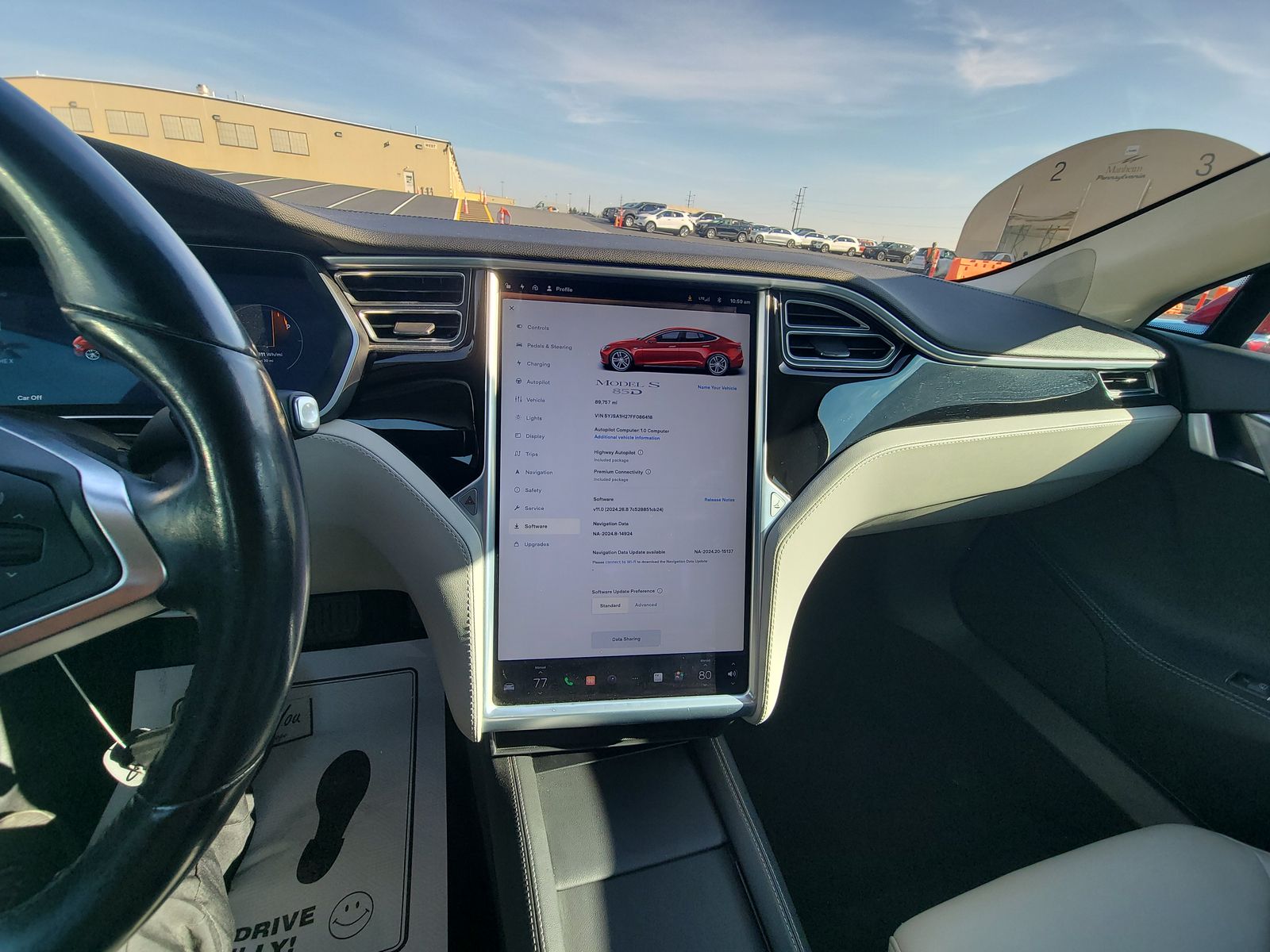 2015 Tesla Model S 85D AWD