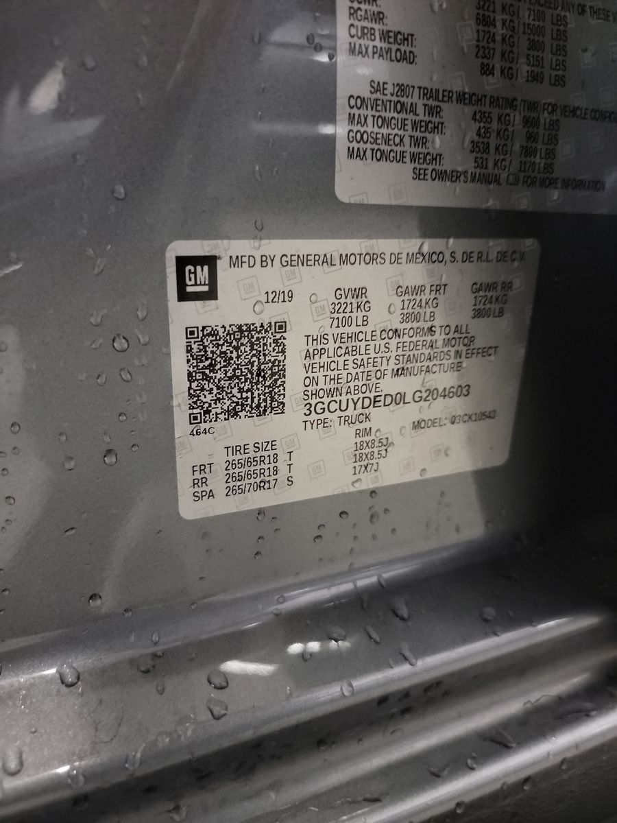 2020 Chevrolet Silverado 1500 LT AWD