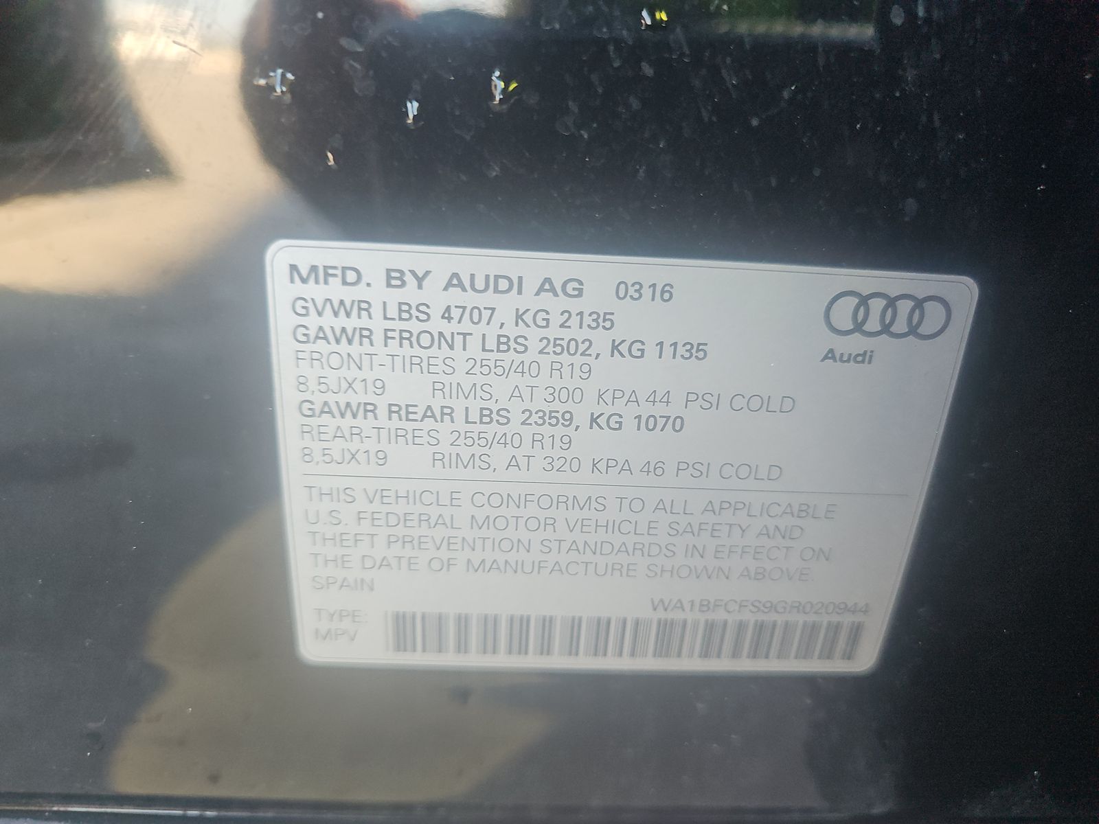 2016 Audi Q3 2.0T Premium Plus FWD