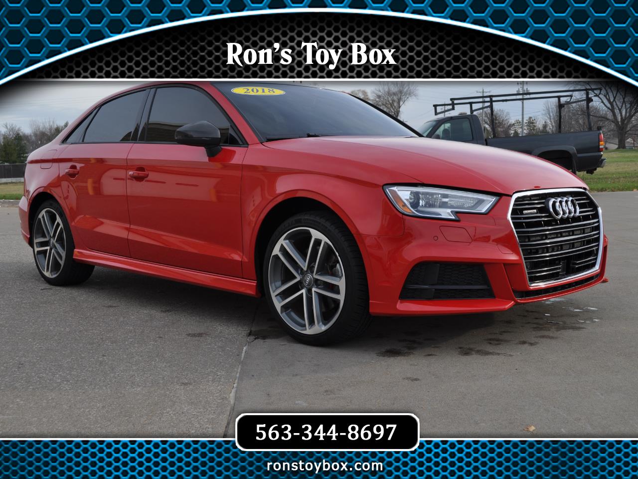 2018 Audi A3 Sedan Premium Plus