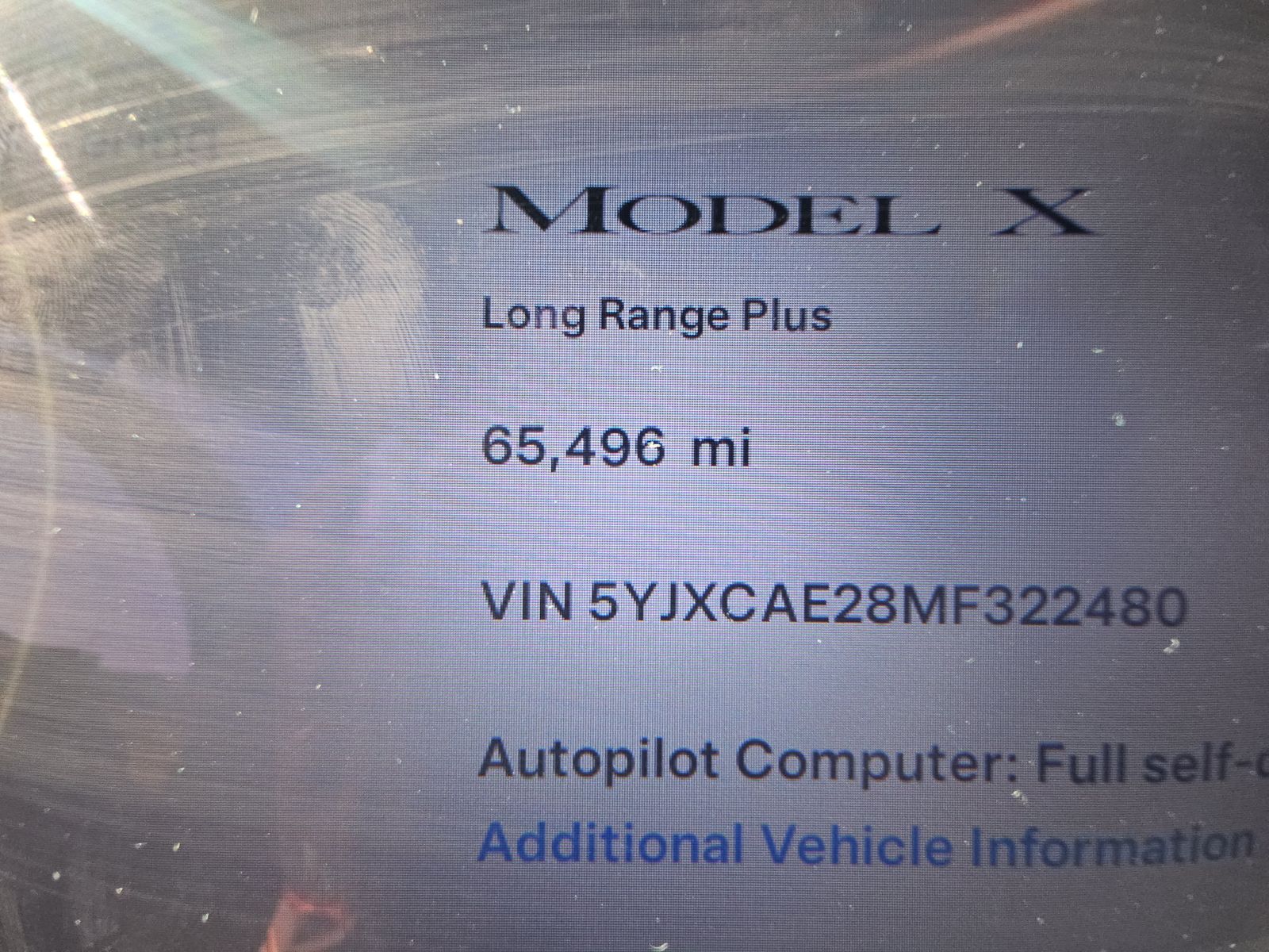 2021 Tesla Model X Long Range Plus AWD