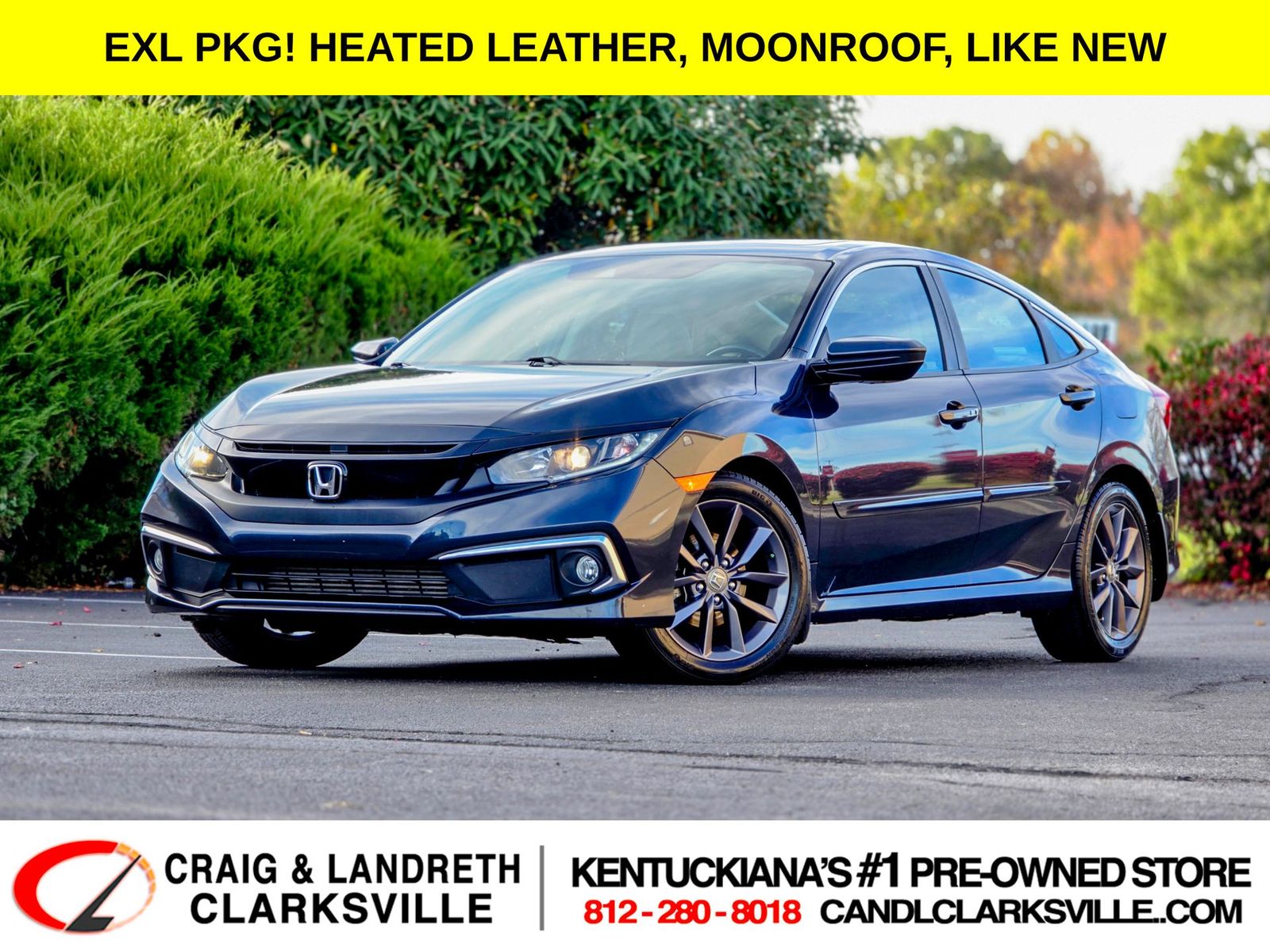 2020 Honda Civic Sedan EX-L