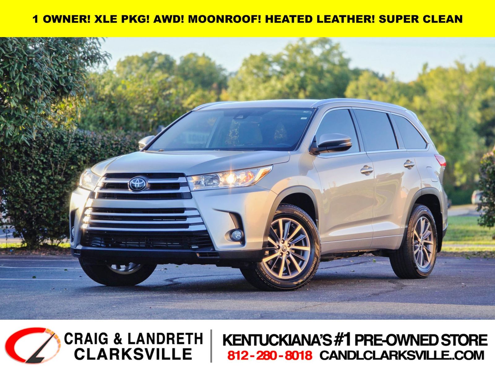 2018 Toyota Highlander XLE