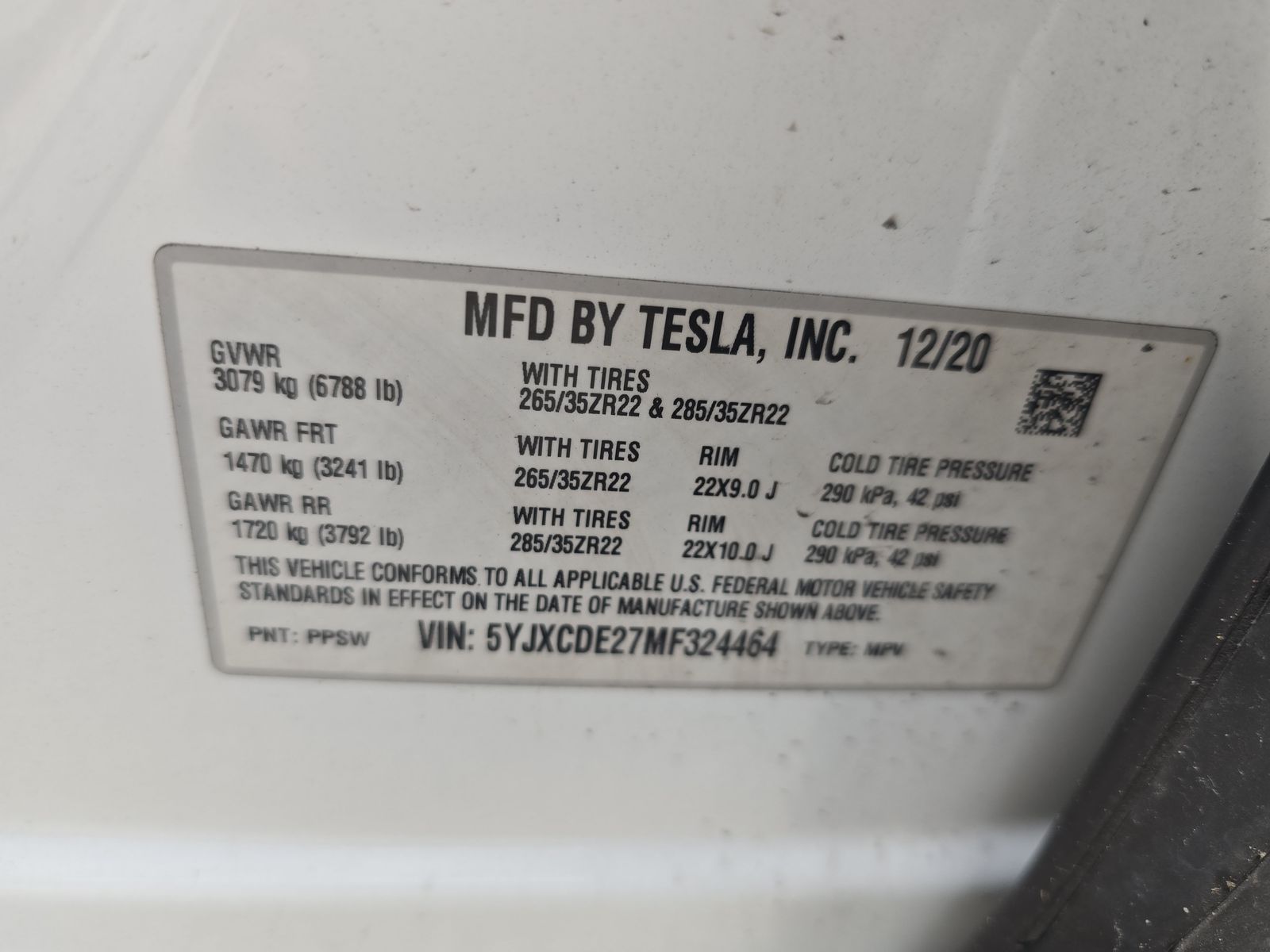 2021 Tesla Model X Long Range Plus AWD