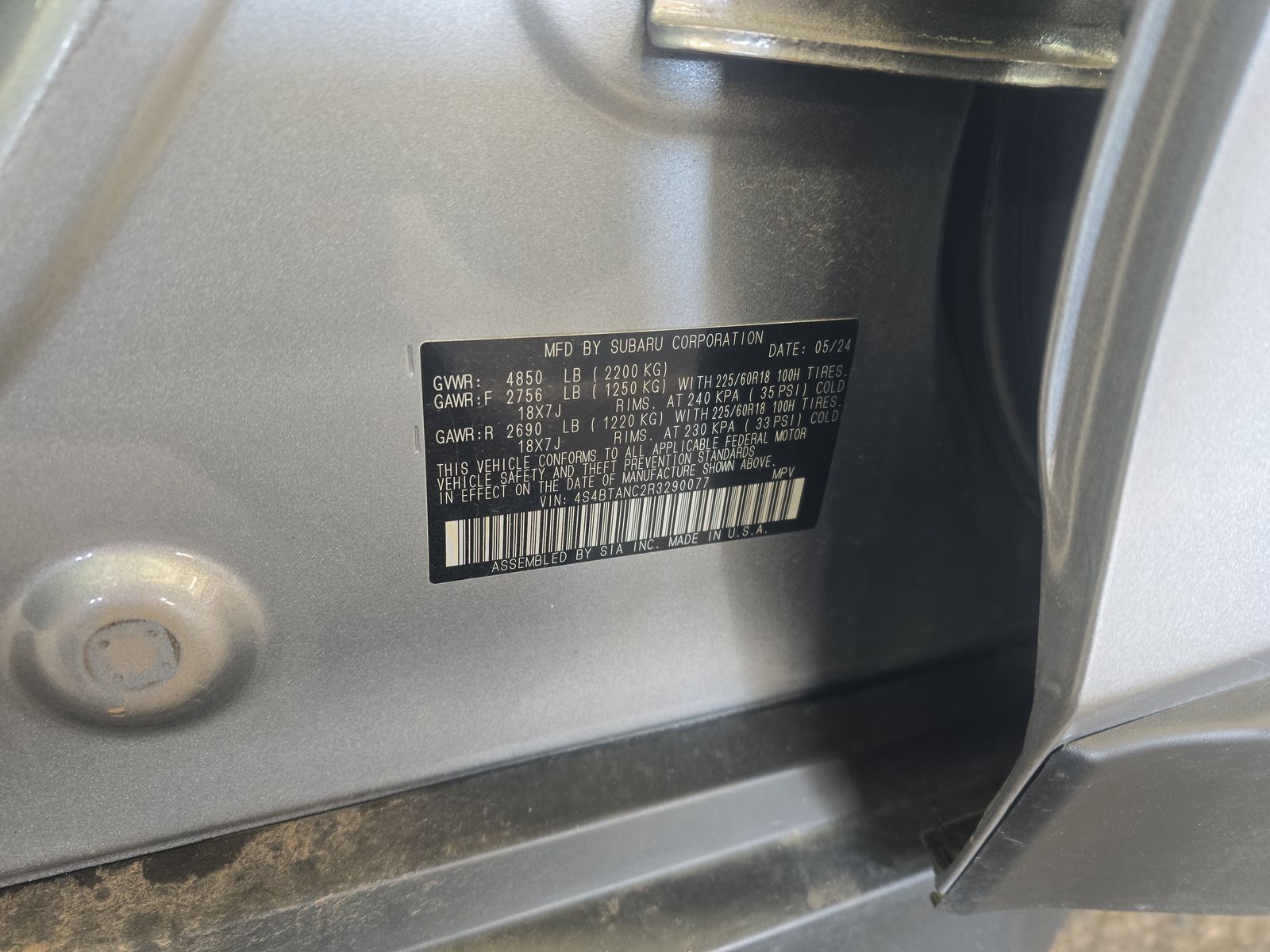 2024 Subaru Outback Limited AWD