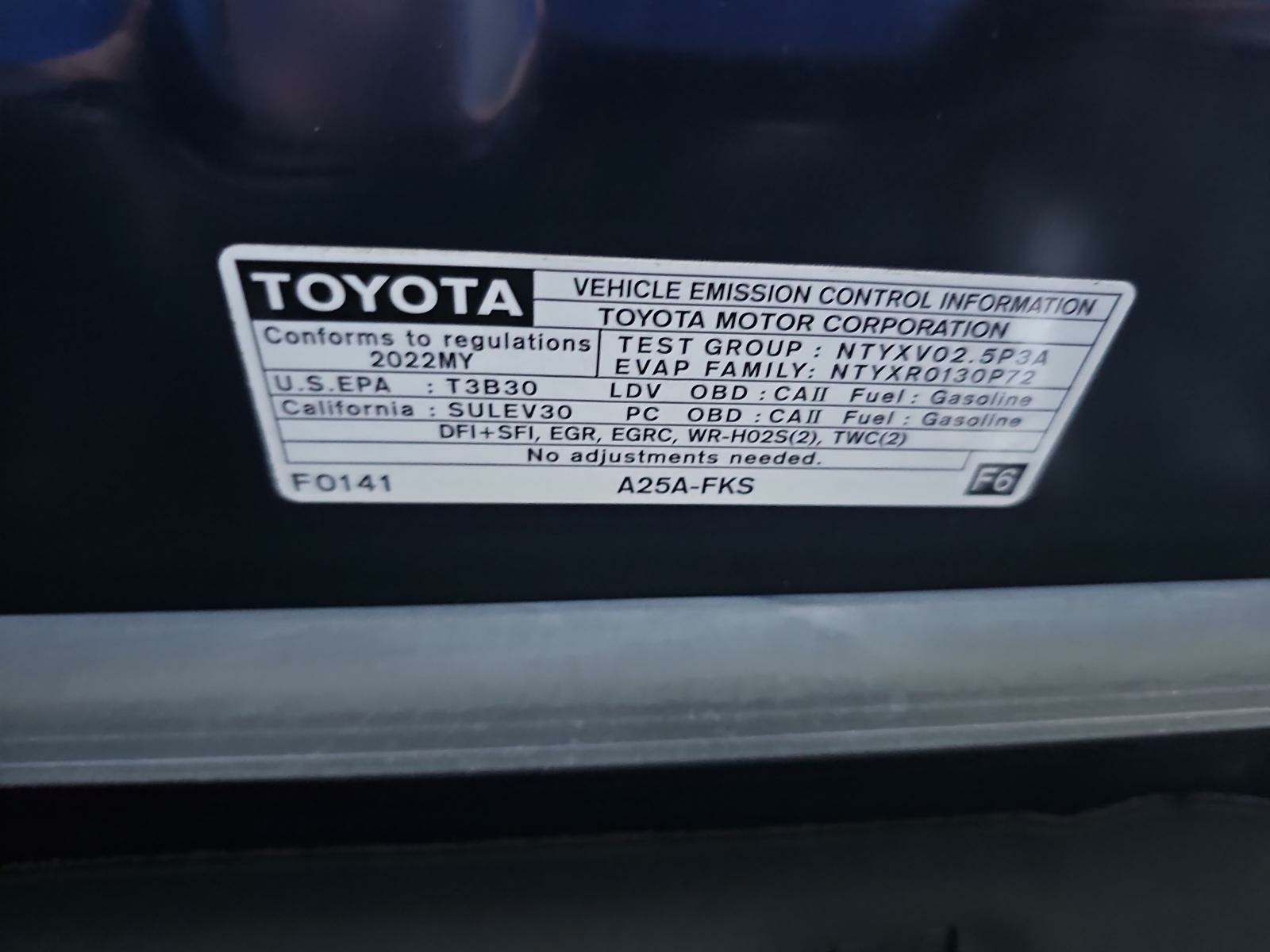 2022 Toyota Camry LE FWD
