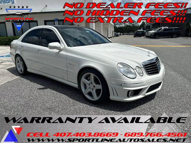 2009 Mercedes-Benz E 63 AMG Sedan