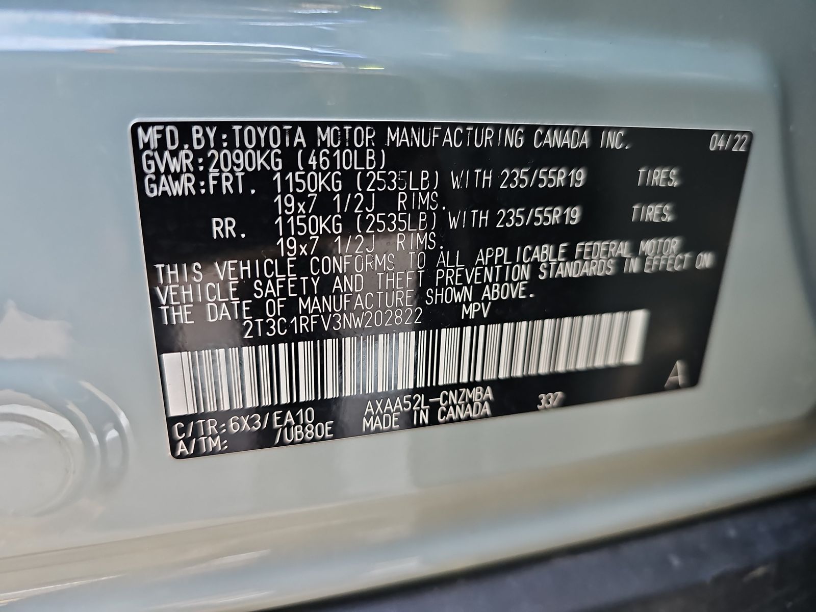 2022 Toyota RAV4 XLE Premium FWD