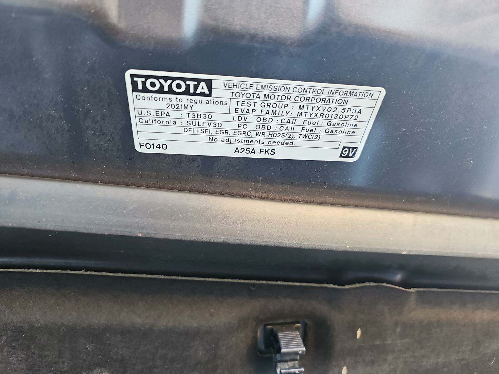 2021 Toyota Camry LE FWD