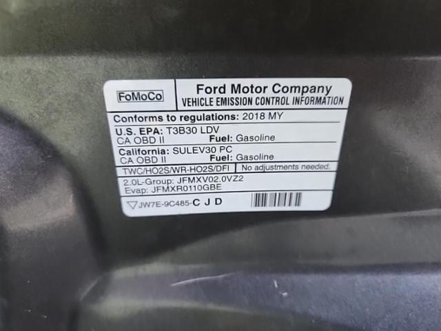 2018 Ford Focus S FWD