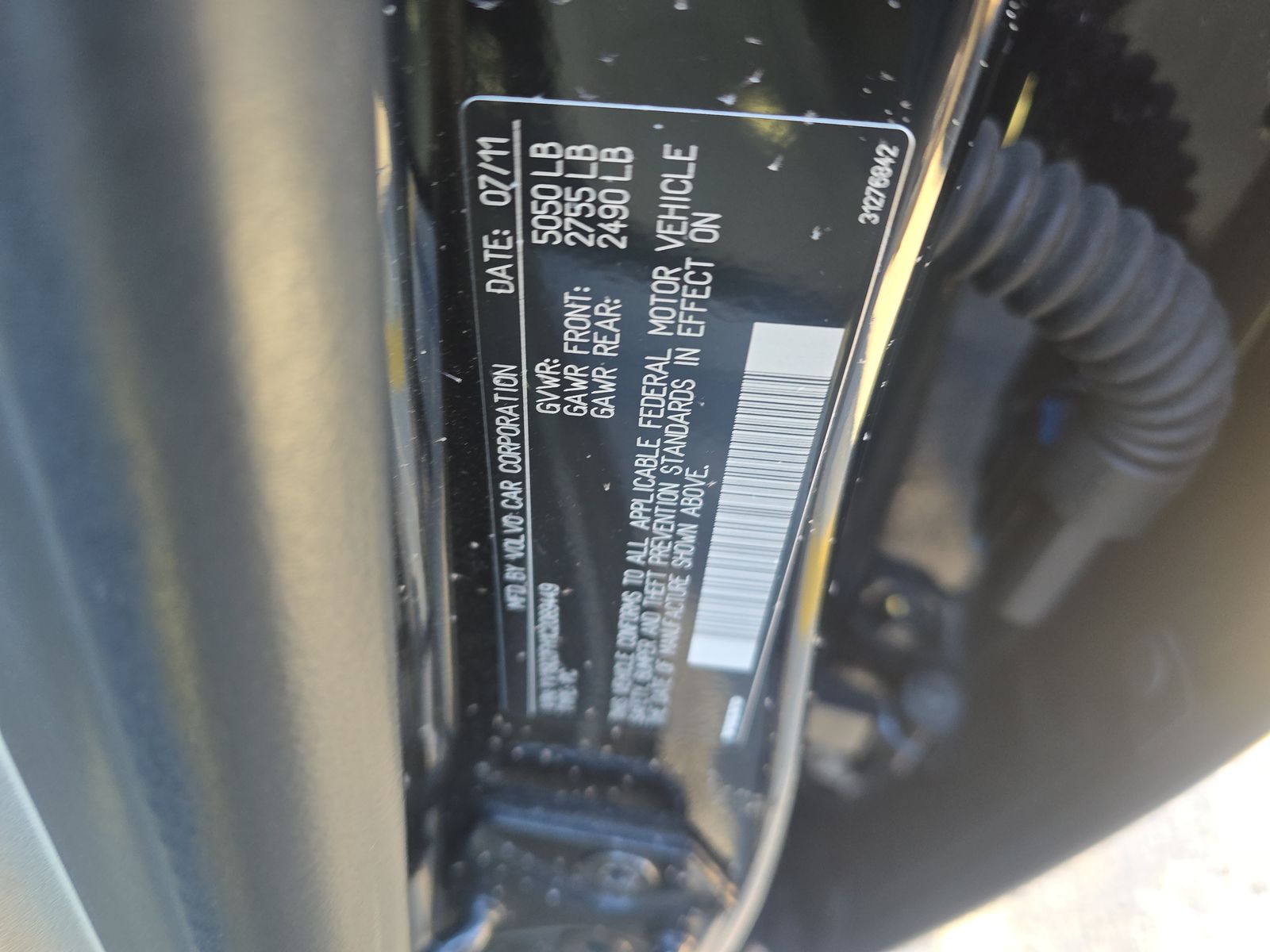 2012 Volvo S60 T6 AWD