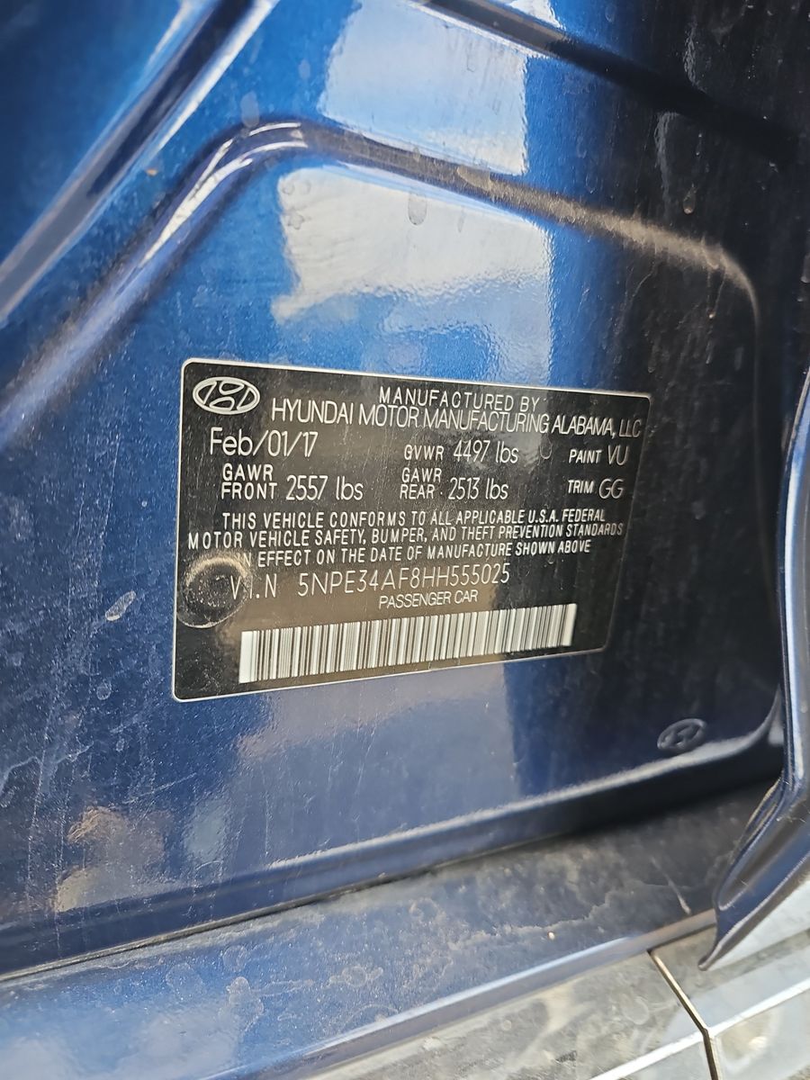 2017 Hyundai Sonata Sport FWD