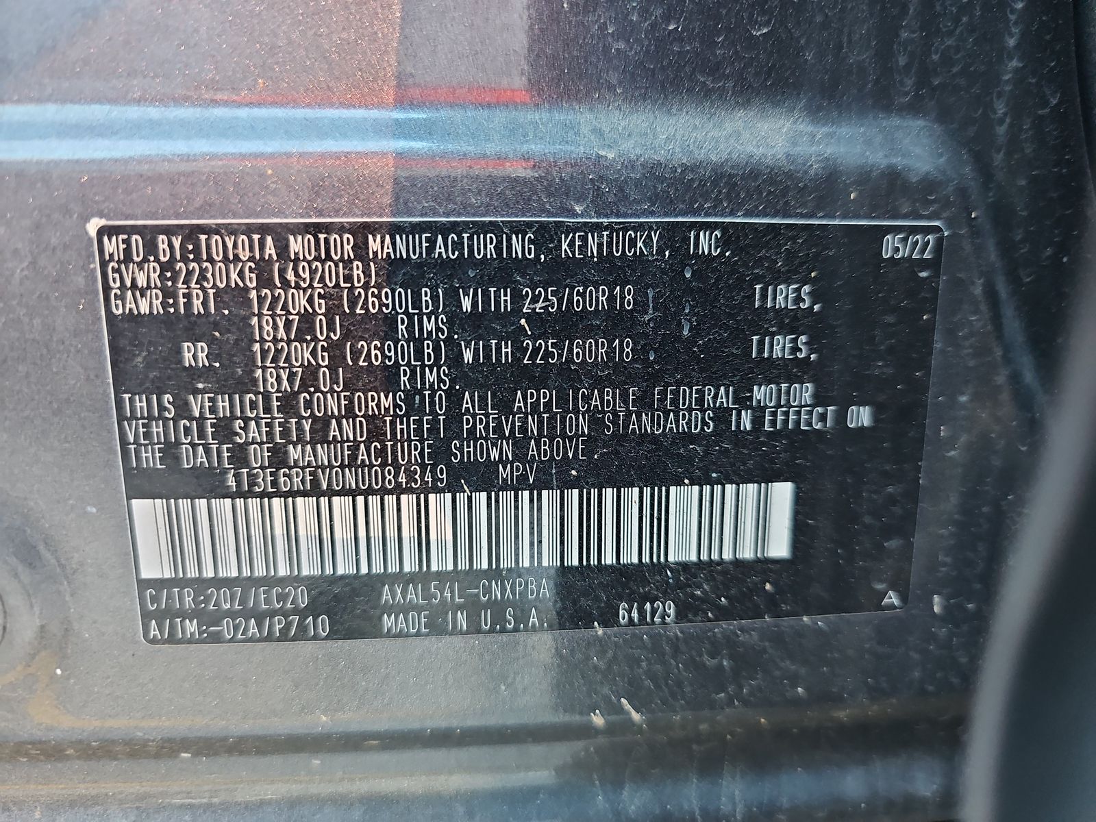 2022 Toyota RAV4 Hybrid XSE AWD