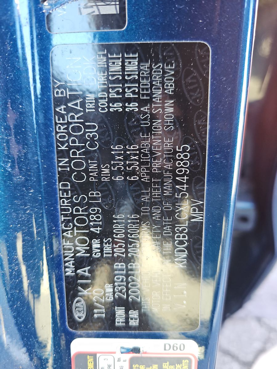 2020 Kia Niro LXS FWD