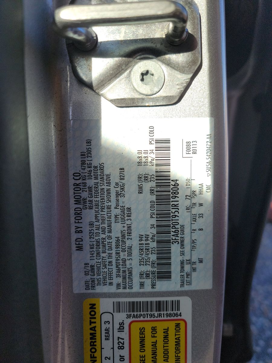 2018 Ford Fusion SE AWD
