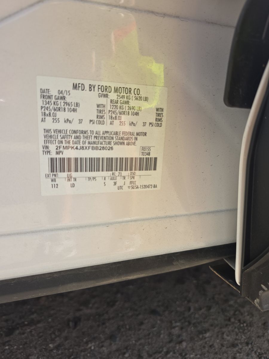 2015 Ford Edge SEL AWD