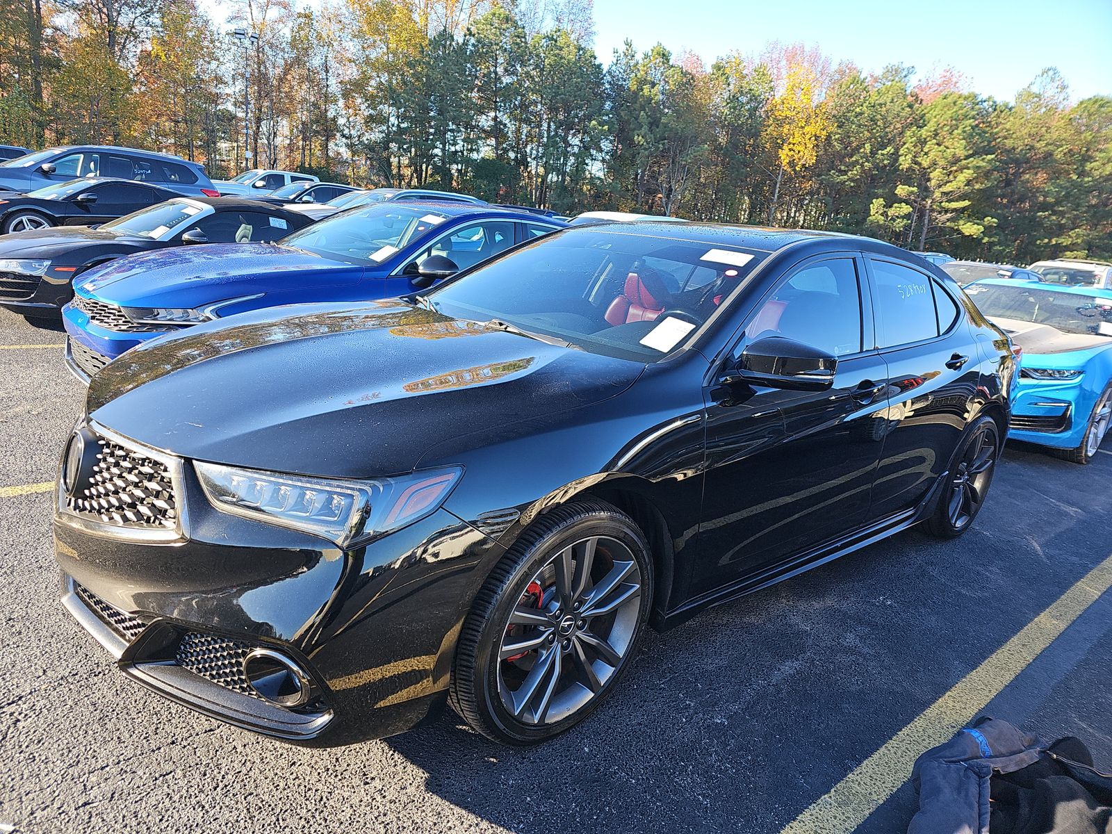 2019 Acura TLX w/Technology & A-Spec Pkgs (Red Interior)