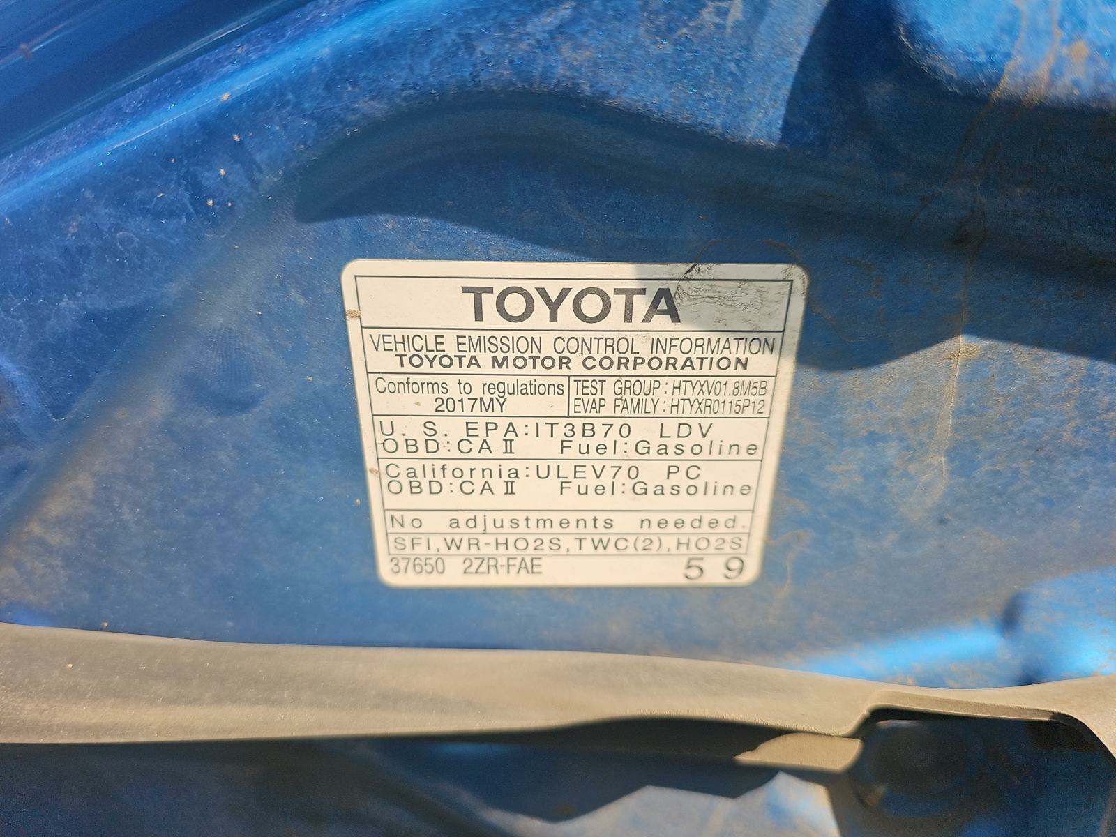 2017 Toyota Corolla iM Base FWD