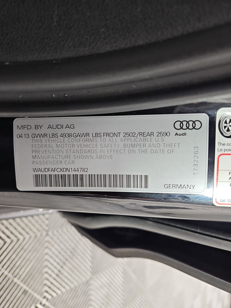 2013 Audi A6 2.0T Premium Plus FWD