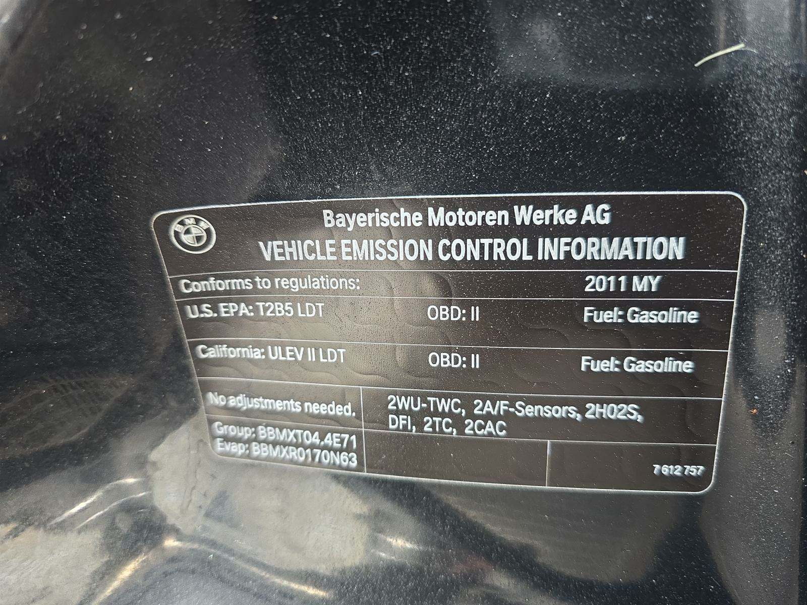 2011 BMW X5 xDrive50i AWD