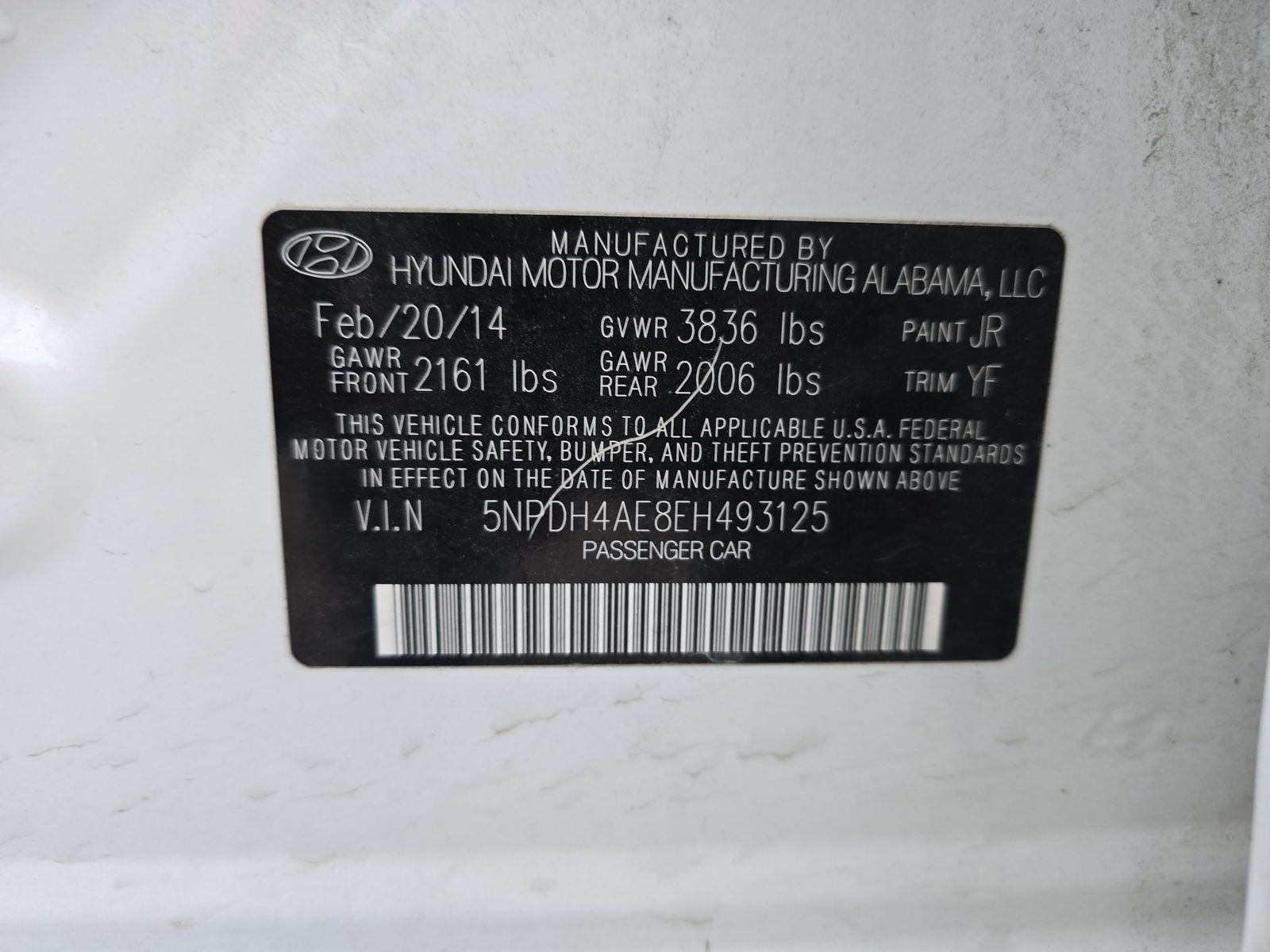 2014 Hyundai Elantra SE FWD