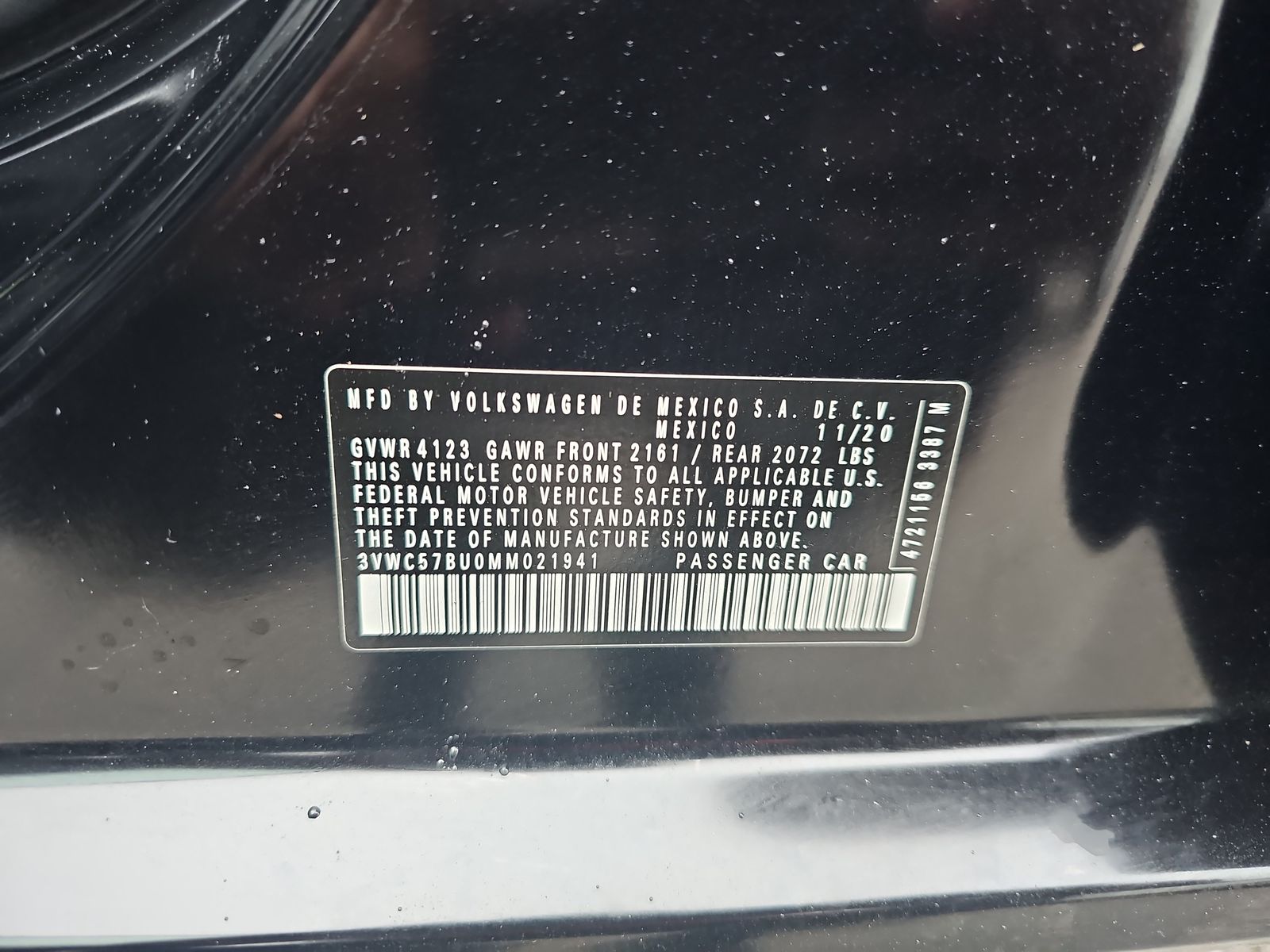 2021 Volkswagen Jetta 1.4T S FWD