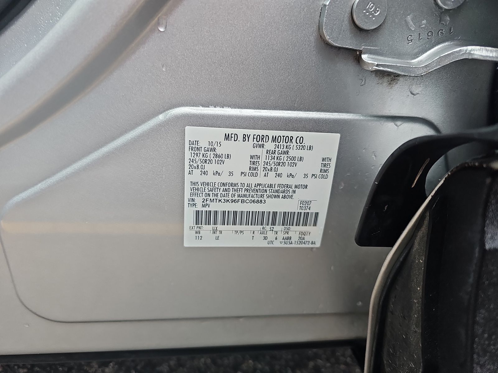 2015 Ford Edge Titanium FWD