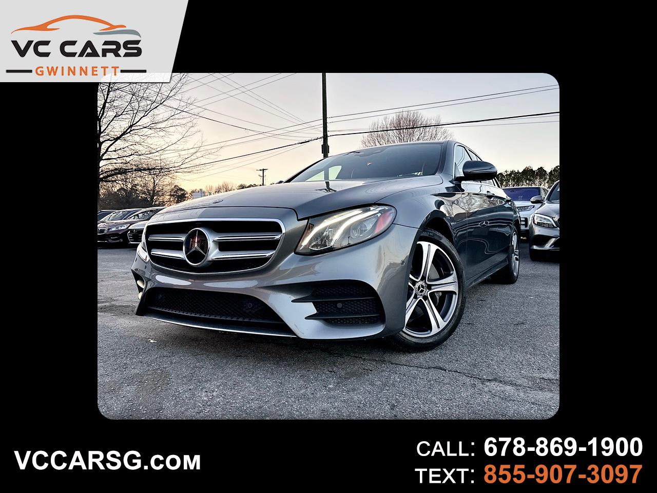 2020 Mercedes-Benz E 350 4MATIC Sedan