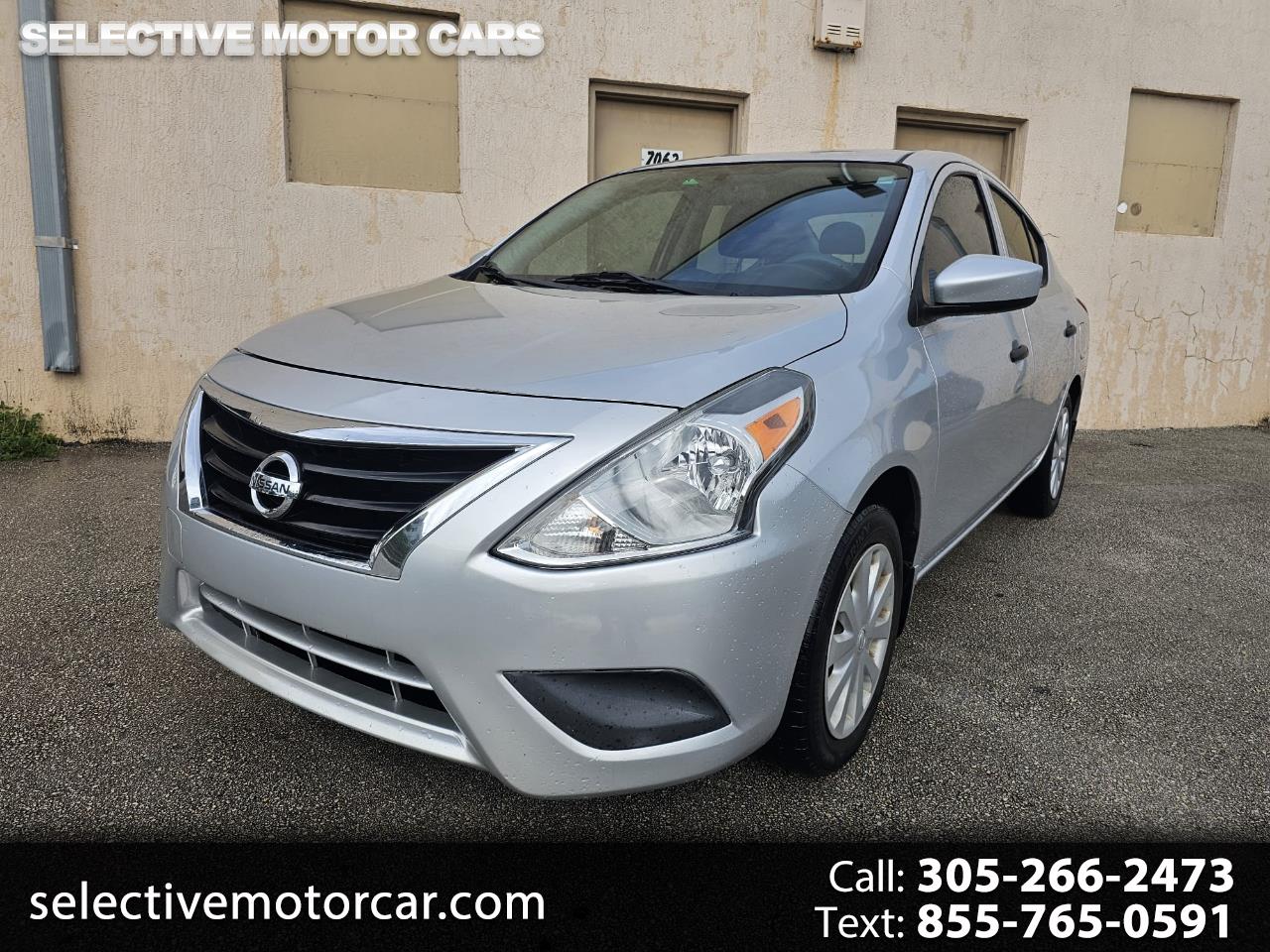 2018 Nissan Versa Sedan S Plus