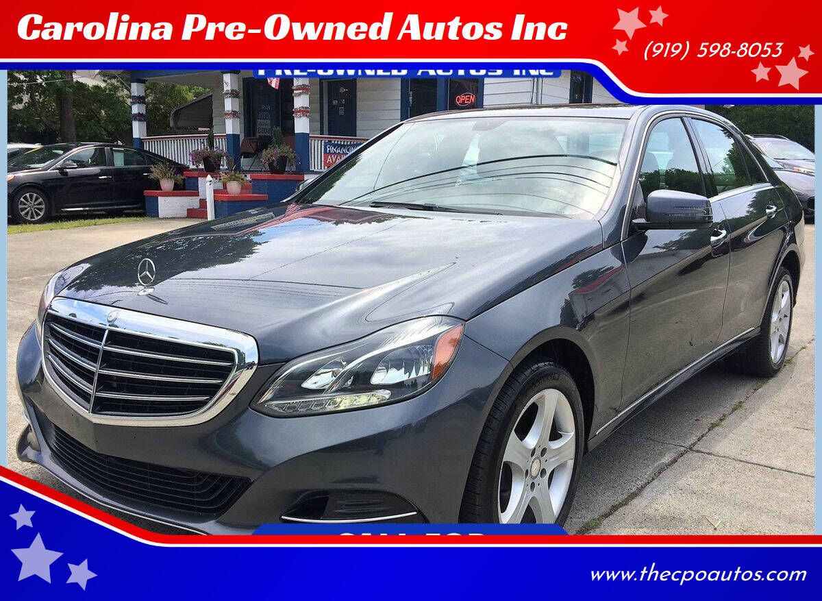 2014 Mercedes-Benz E 350 4MATIC Sedan