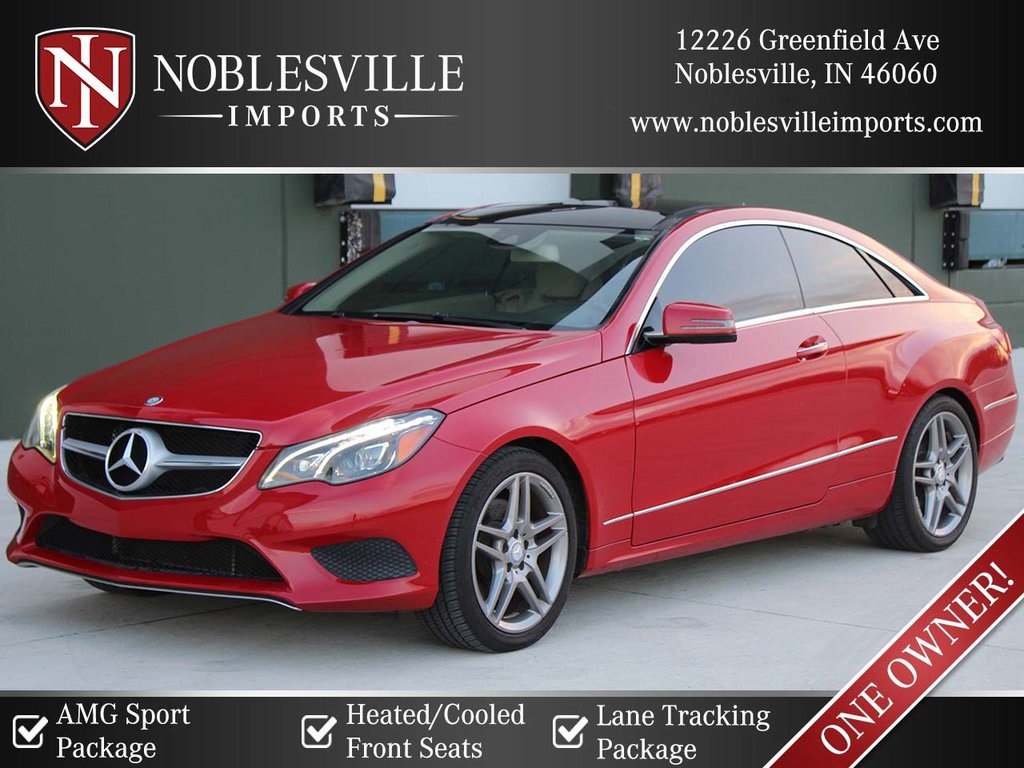 2014 Mercedes-Benz E-Class Coupe E 350