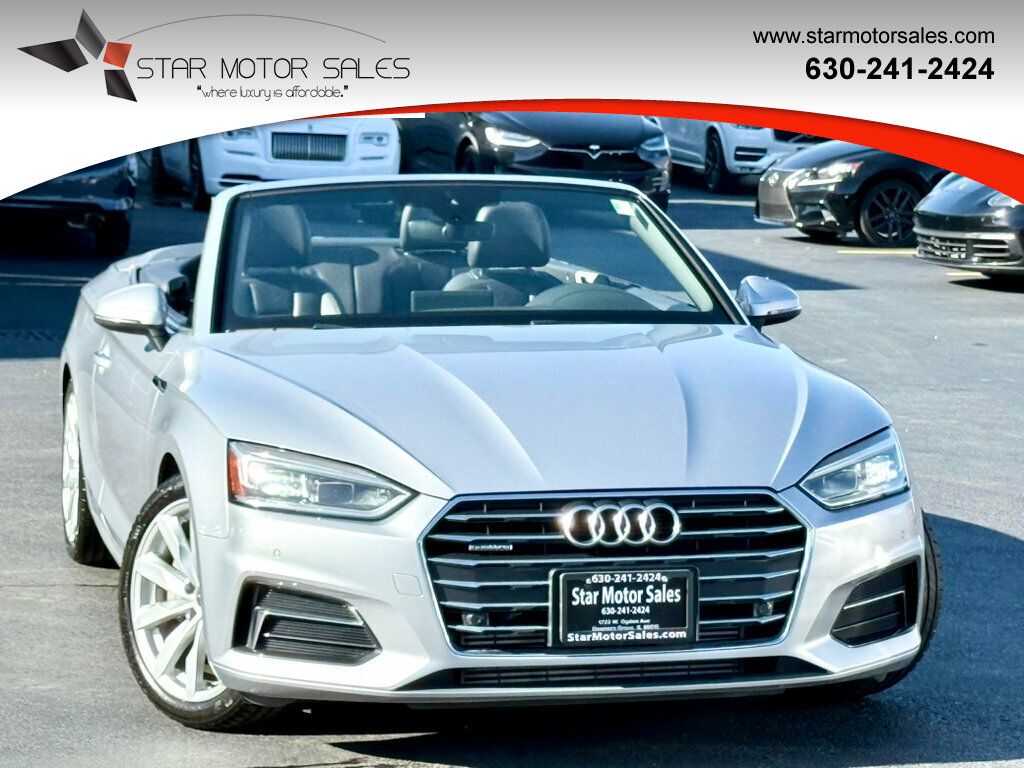 2018 Audi A5 Cabriolet Premium Plus Convertible