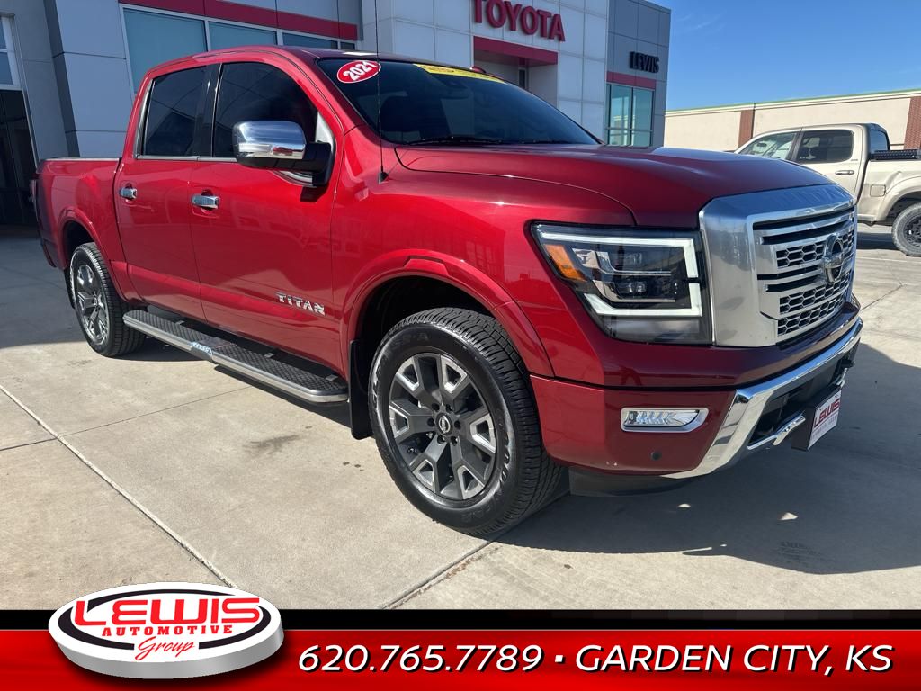 2021 Nissan TITAN Platinum Reserve Crew Cab Extra Short Bed