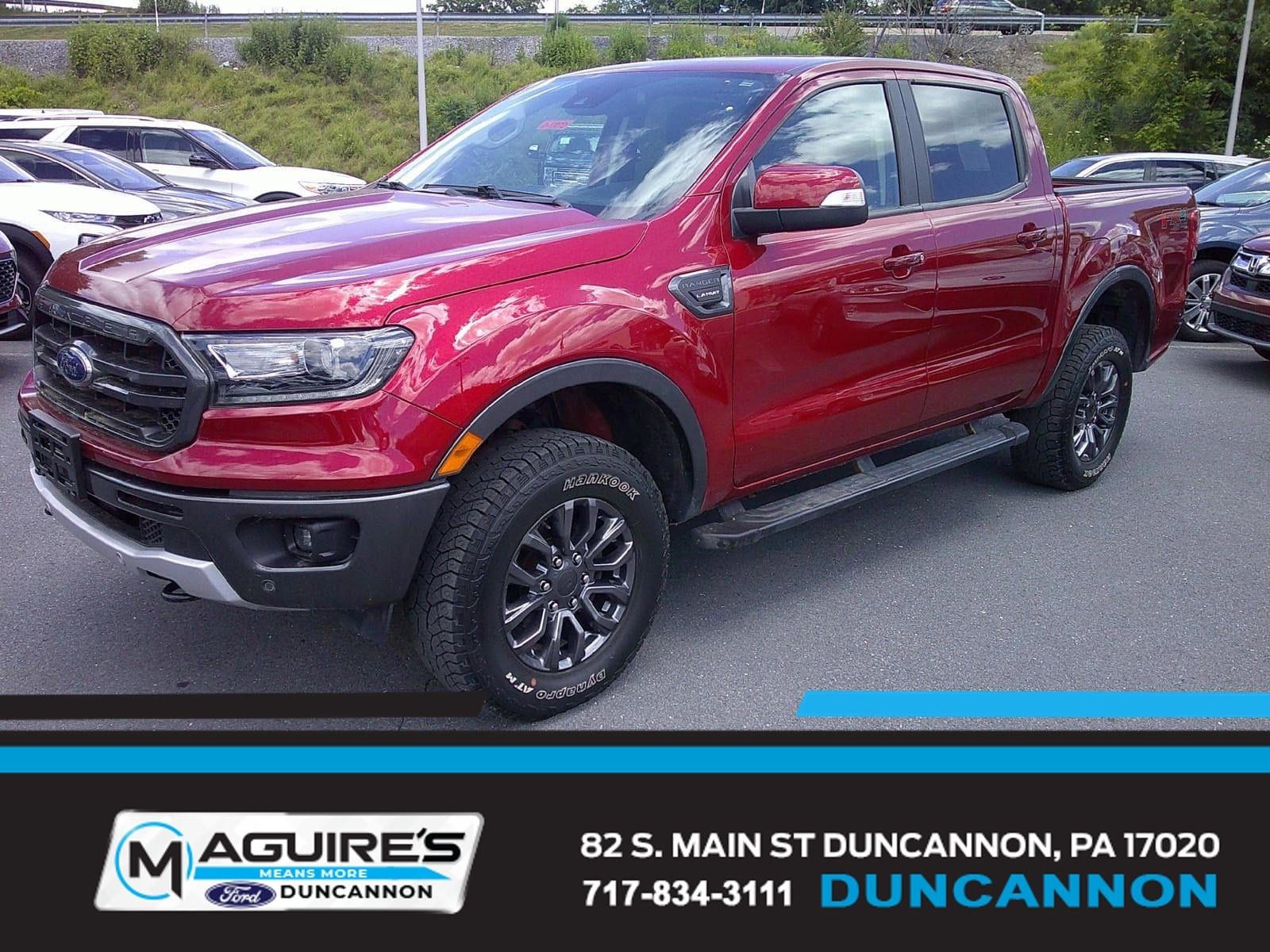 2021 Ford Ranger Lariat Crew Cab Short Bed