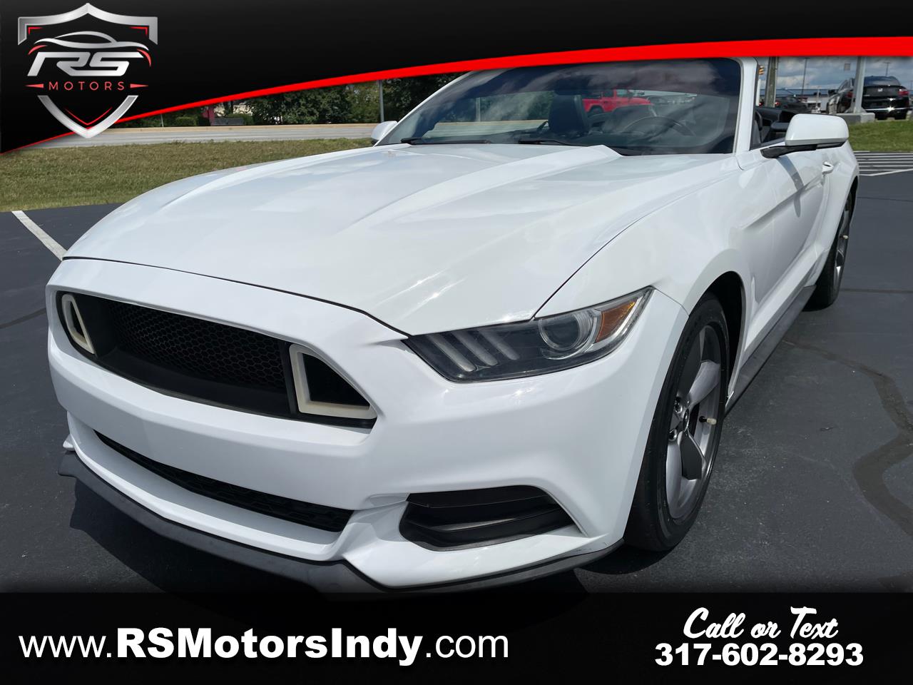 2016 Ford Mustang V6 Convertible