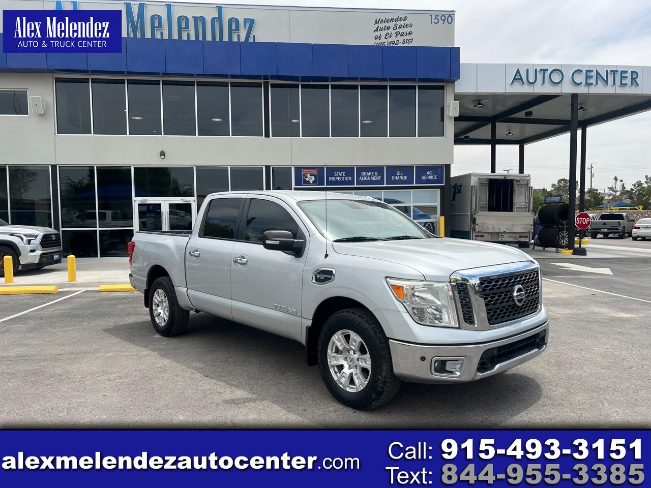 2017 Nissan TITAN SV Crew Cab Extra Short Bed