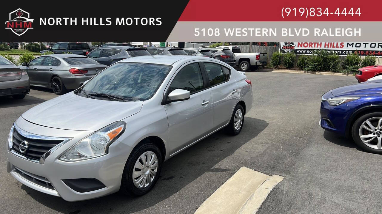 2019 Nissan Versa Sedan SV
