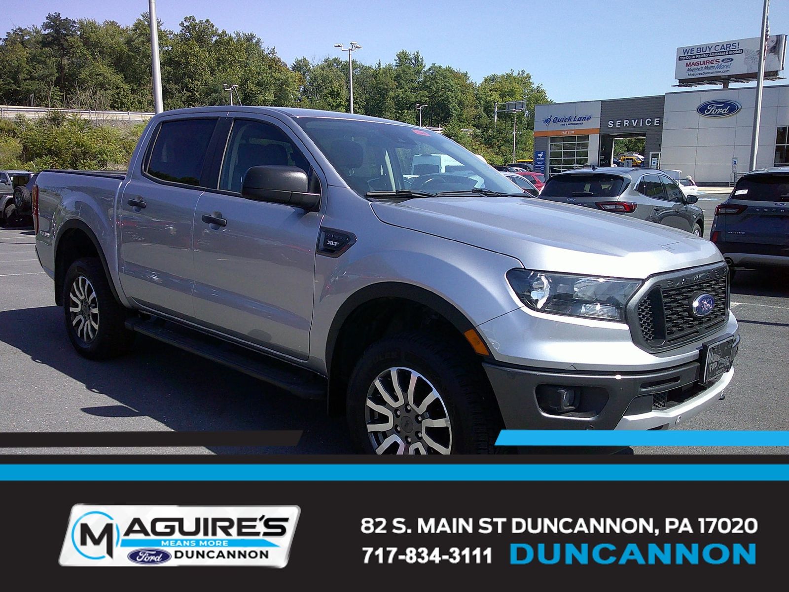2021 Ford Ranger XLT Crew Cab Short Bed