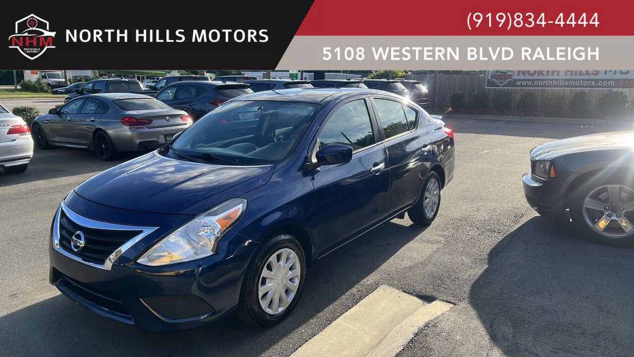 2018 Nissan Versa Sedan SV