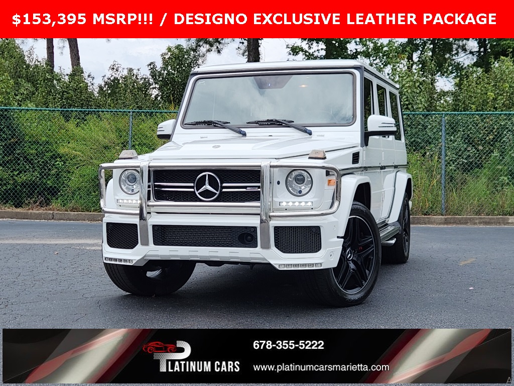 2018 Mercedes-Benz AMG G 63 4MATIC