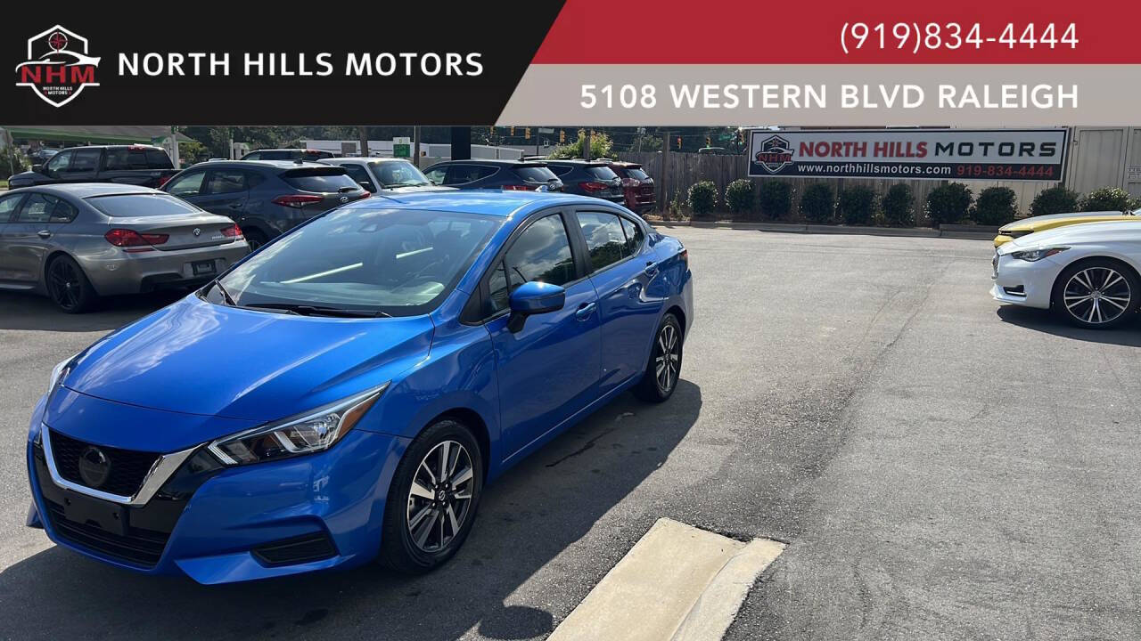 2021 Nissan Versa SV
