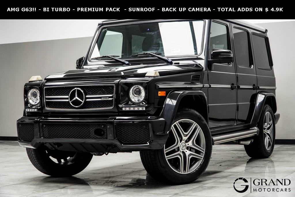 2017 Mercedes-Benz AMG G 63 4MATIC