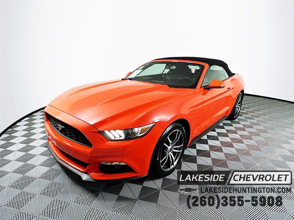 2016 Ford Mustang EcoBoost Premium Convertible