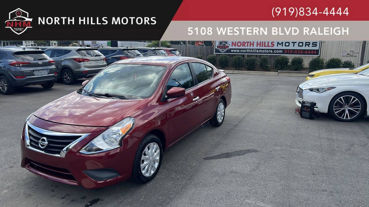 2019 Nissan Versa Sedan SV