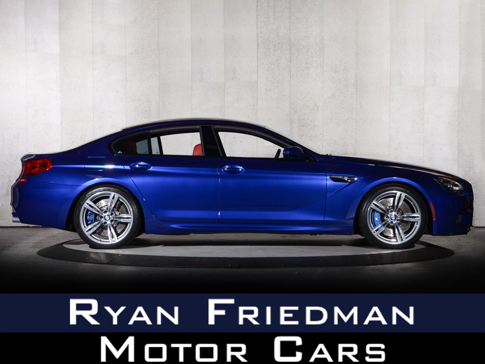 2014 BMW M6 Gran Coupe Sedan