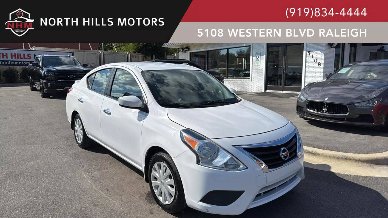 2018 Nissan Versa Sedan SV