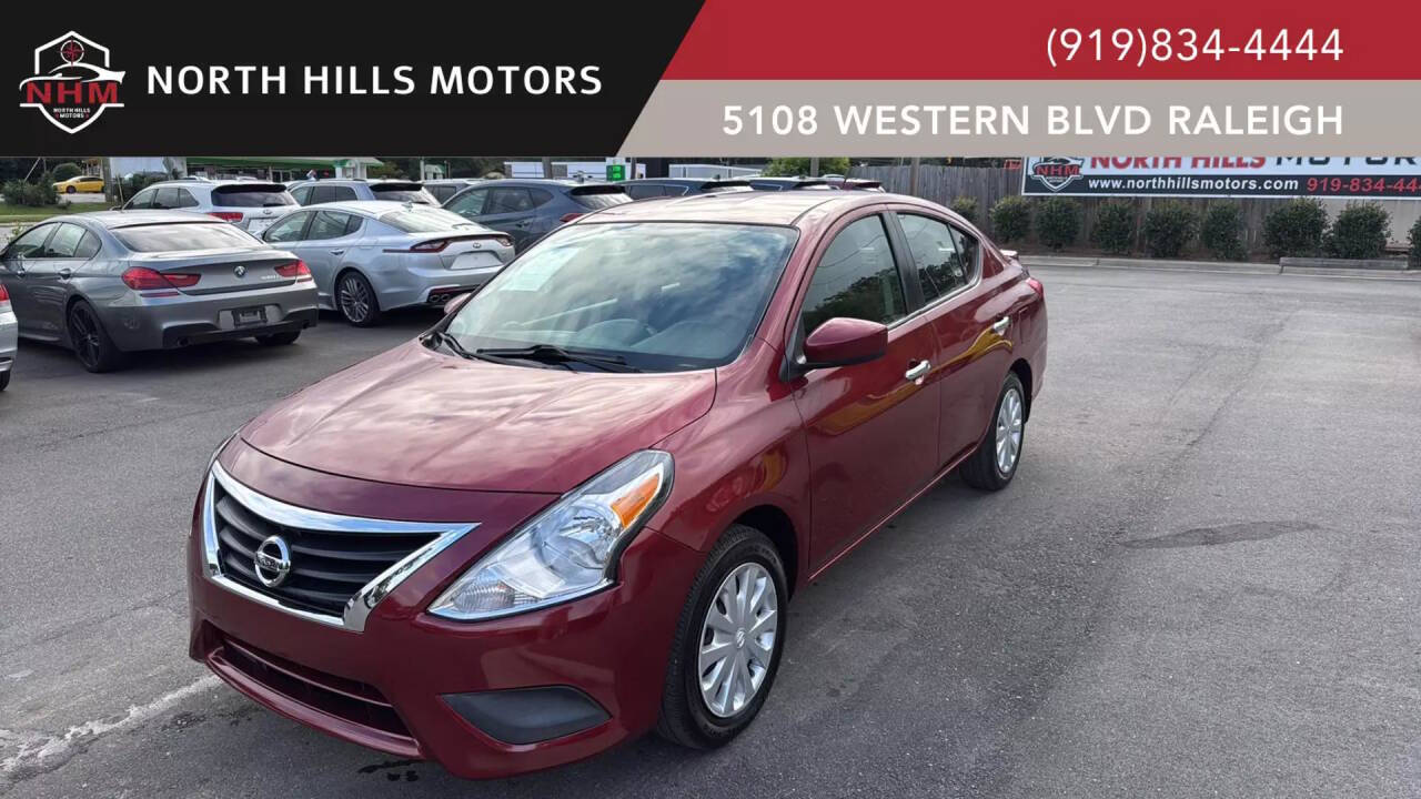 2017 Nissan Versa Sedan SV