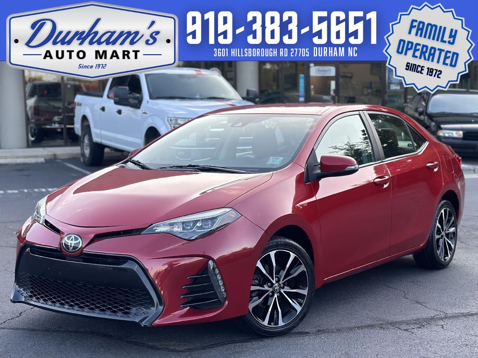 2017 Toyota Corolla SE Sedan
