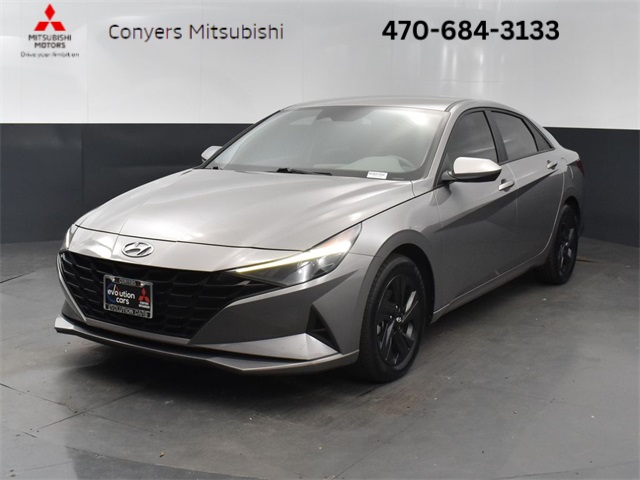 2022 Hyundai Elantra Hybrid Blue
