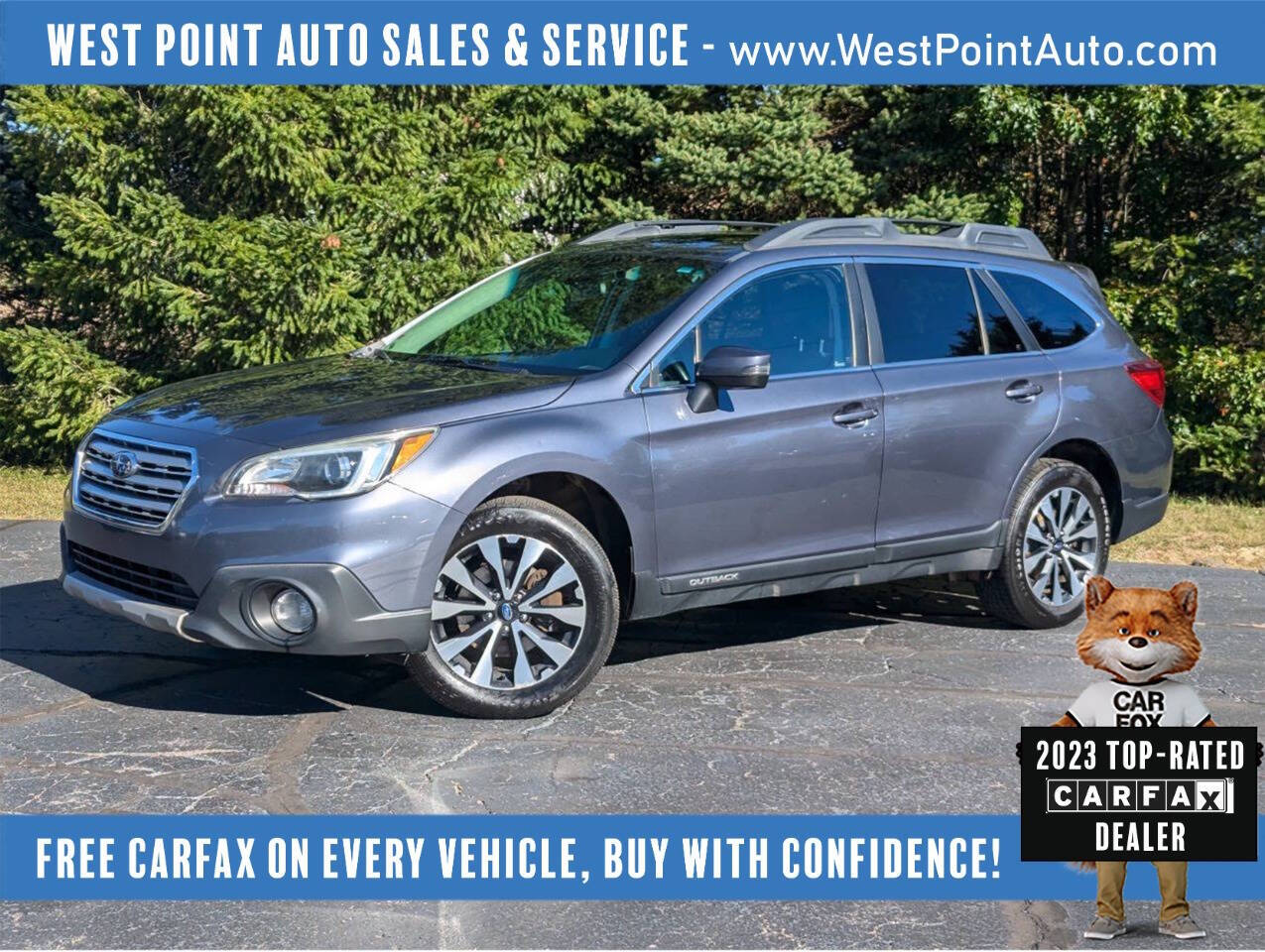 2016 Subaru Outback 2.5i Limited